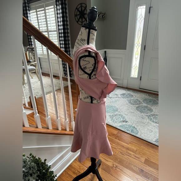 Lulu's Pink Ruffle Mini Dress - Picture 5 of 7